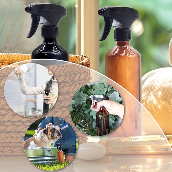 3 stuks spuitflessen 500 ml, spuitflessen zwart, kappersspuitflessen, plantenspuitfles, pompsproeifles, sproeifles, lege waterspuitfles, verstuiver 3 stuks spuitflessen 500 ml, spuitflessen zwart, kappersspuitflessen, plantenspuitfles, pompsproeifles, sproeifles, lege waterspuitfles, verstuiver
