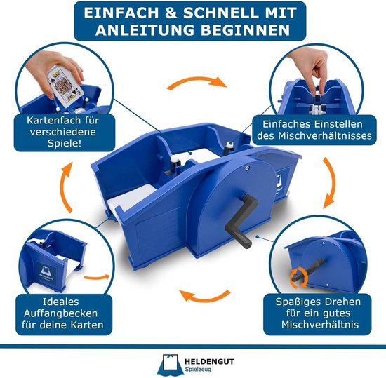 een - Automatische Kaarten Shuffle machine - Kaartenschudder - Kaartenschudder voor