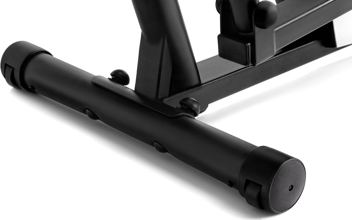 Afbeelding 3 van Zipro Shox RS Magnetische Crosstrainer, Hartslagsensoren, Gemakkelijk te transporteren, Antislippedalen, Flessenhouder, Homegym, Stabiele structuur, Max. gebruikersgewicht 120 kg, zwart en wit