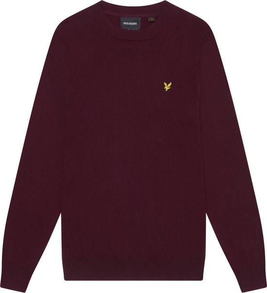 Lyle Scott Trui Bordeaux S bol