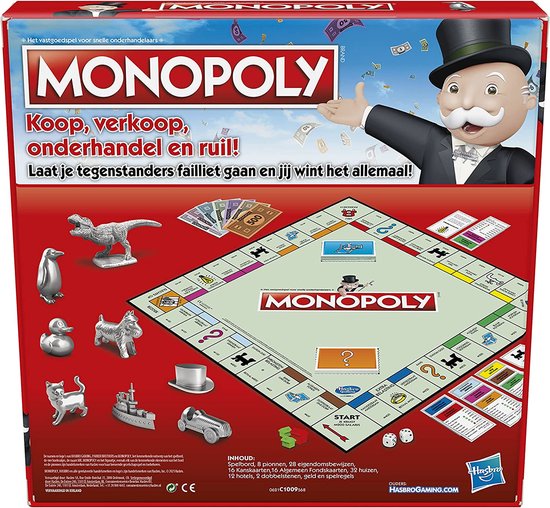 Monopoly Classic - Bordspel - Gezelschapsspel