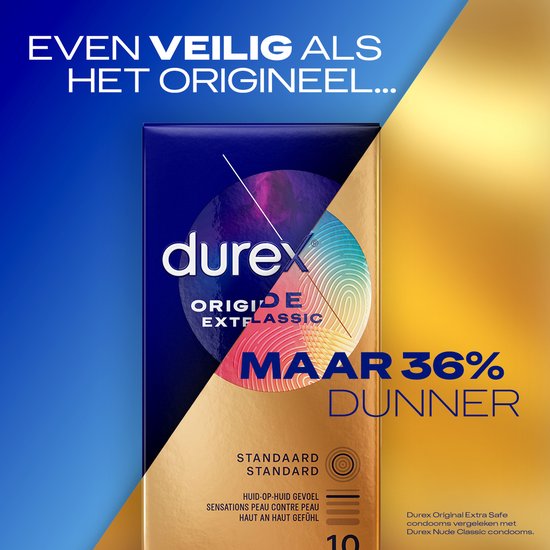 Durex Condooms Nude Huid-Op-Huid Gevoel - 20st - Ultra Dun