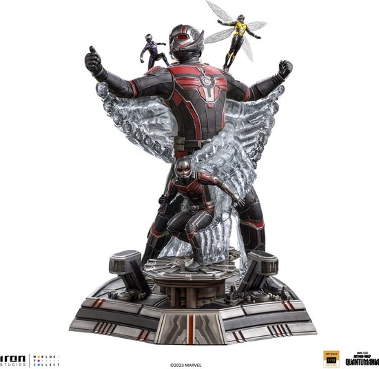 Iron Studios Ant-Man and the Wasp: Quantumania - Deluxe Statue 1/10 - Ant-Man & Wasp