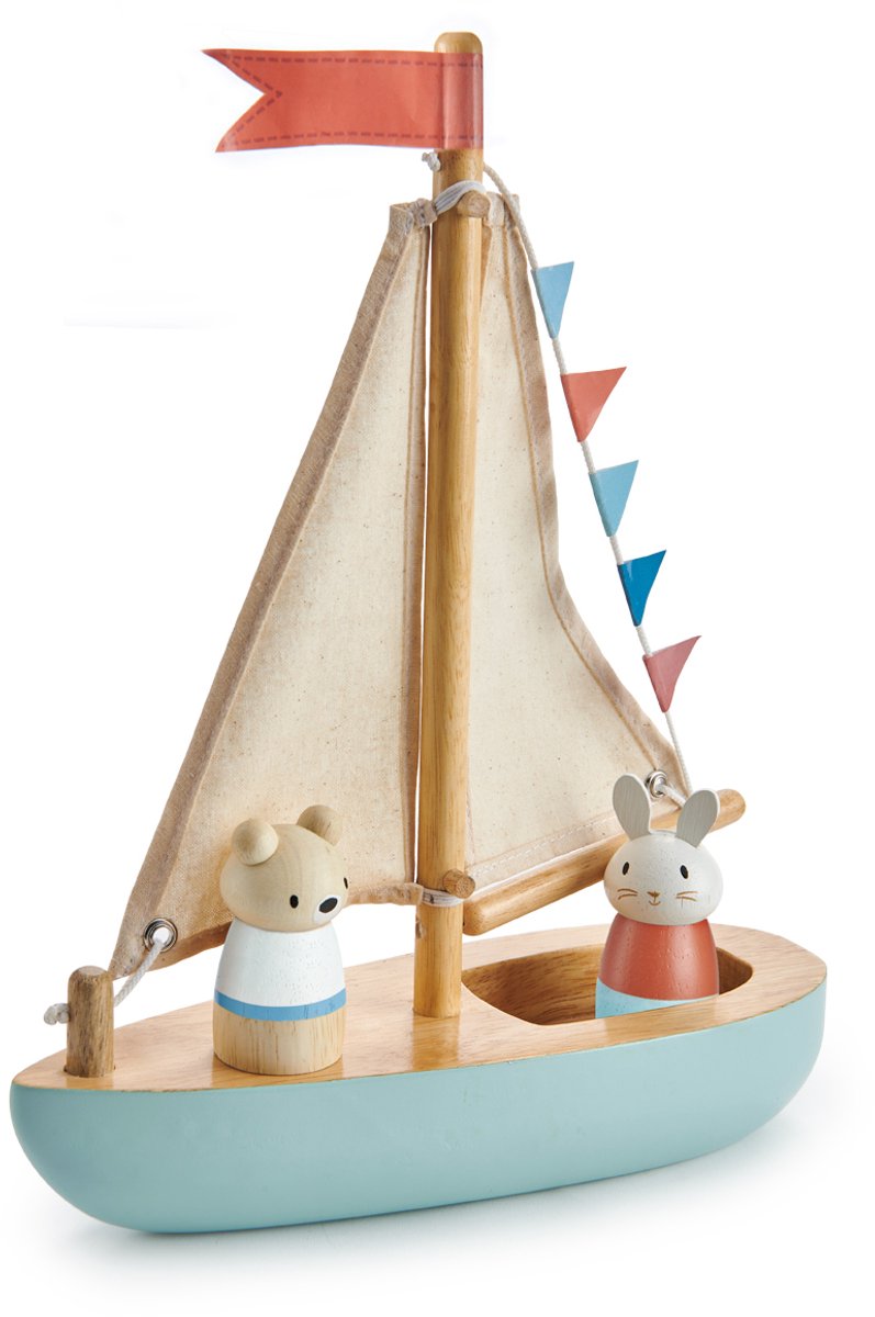 TENDER LEAF Preschool - Boot Sailaway - Hout - 3 Jaar