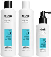 Nioxin System 3 - Loyalty Kit - voor Gekleurd Haar - Anti Haaruitval - Dunner Wordend Haar - 300+300+100ml