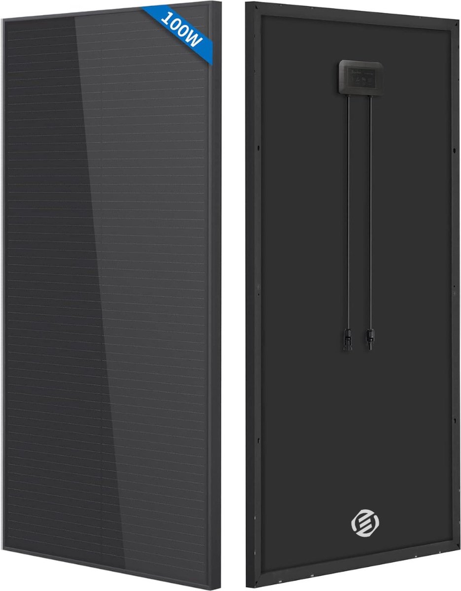 Equivera Zonnepanelen met Stekker - Zonnepanelen Compleet Pakket - Plug & Play - Doe het Zelf Zonnepanelen - voor Thuis, Camper, Camping