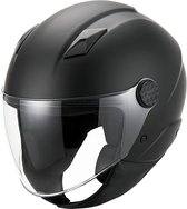 A-Pro Jethelm voor motorhelm, dubbel vizier, ECE 22-06, gecertificeerd, zwart, mat, fluo XS A-Pro Jethelm voor motorhelm, dubbel vizier, ECE 22-06, gecertificeerd, zwart, mat, fluo XS