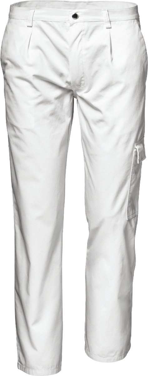 SIR SAFETY SYMBOL Werkbroek HEREN Veiligheidsbroek Wit - Met Kniezak - Met D ring - Gevoerd