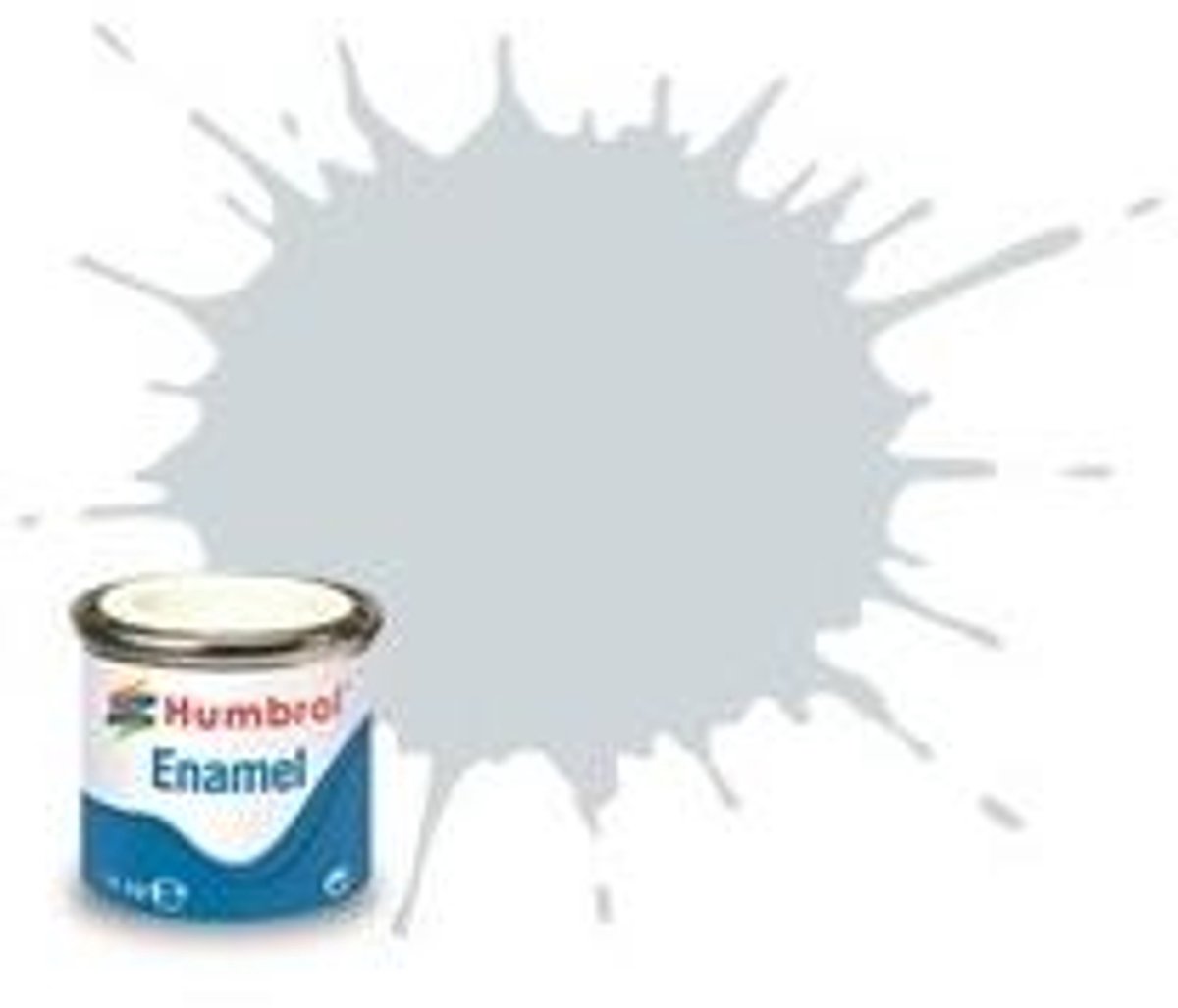 Humbrol Hobbyverf - #27001 Aluminium Metalcote Verf potje - 14 ml