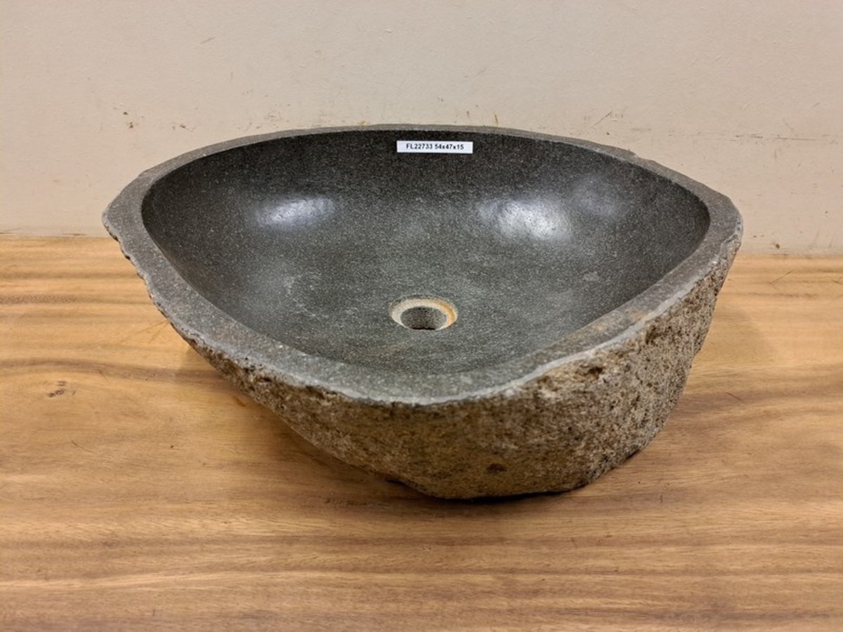 Waskom Natuursteen - 54x47x15cm - FL22733