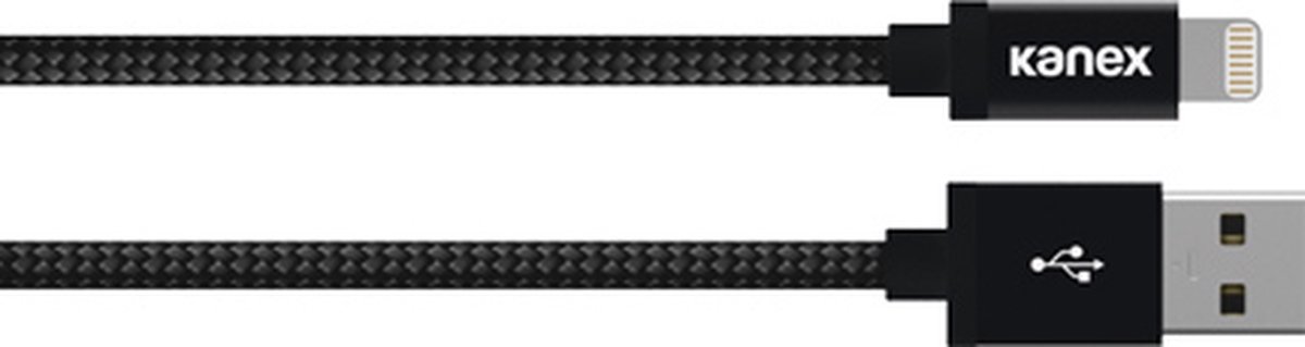 Kanex 1.2m, Lightning/USB2.0-A 1,2 m Zwart