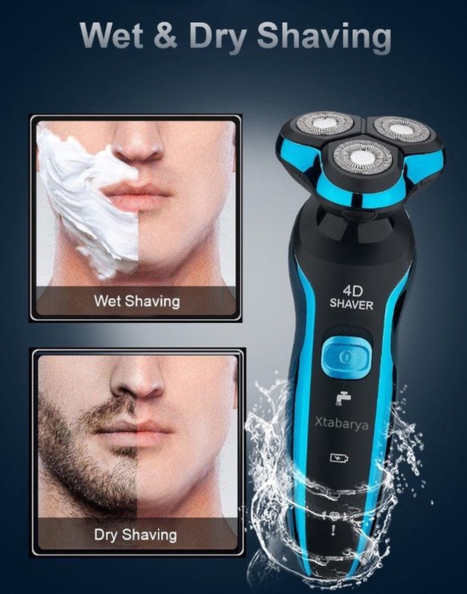 Scheerapparaat 4 in1 Oplaadbare Scheerapparaat Waterdicht - afbeelding 3