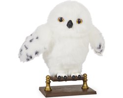 foto van Harry Potter - Interactieve Uil Hedwig - 27cm - Met Geluiden en Bewegingen