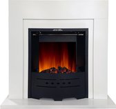 Bol.com Elektrische haard wit MDF gelakt - houten model B119 Elektrische haard aanbieding