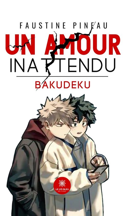 Couverture du livre avec deux garçons, FAUSTINE PINEAU UN AMOUR INATTENDU BAKUDEKU.
