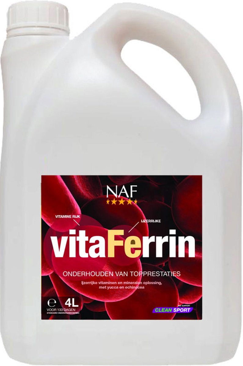 NAF - VitaFerrin - Ondersteuning van het Immuunsysteem - 4 Liter