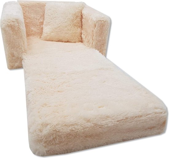 Kinderstoel met relaxfunctie en knuffelzitting - beige kinderzetel van Kinder — afbeelding 3