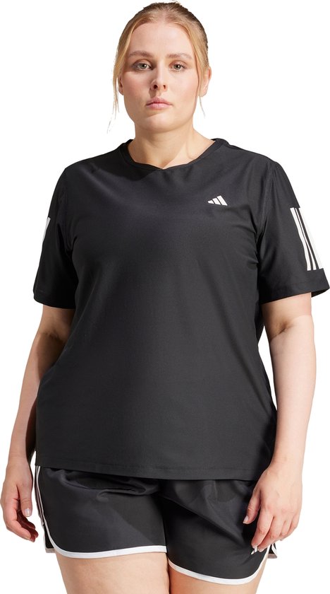 adidas Performance Own The Run T-Shirt (Grote Maat) Dames