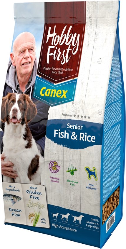 Hobbyfirst Canex Senior Brocks Kip - Hondenvoer - 3 kg