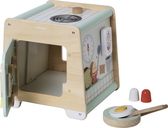 Vertbaudet Activiteitenkubus FSC¨ houten kitchenette van VER — afbeelding 4
