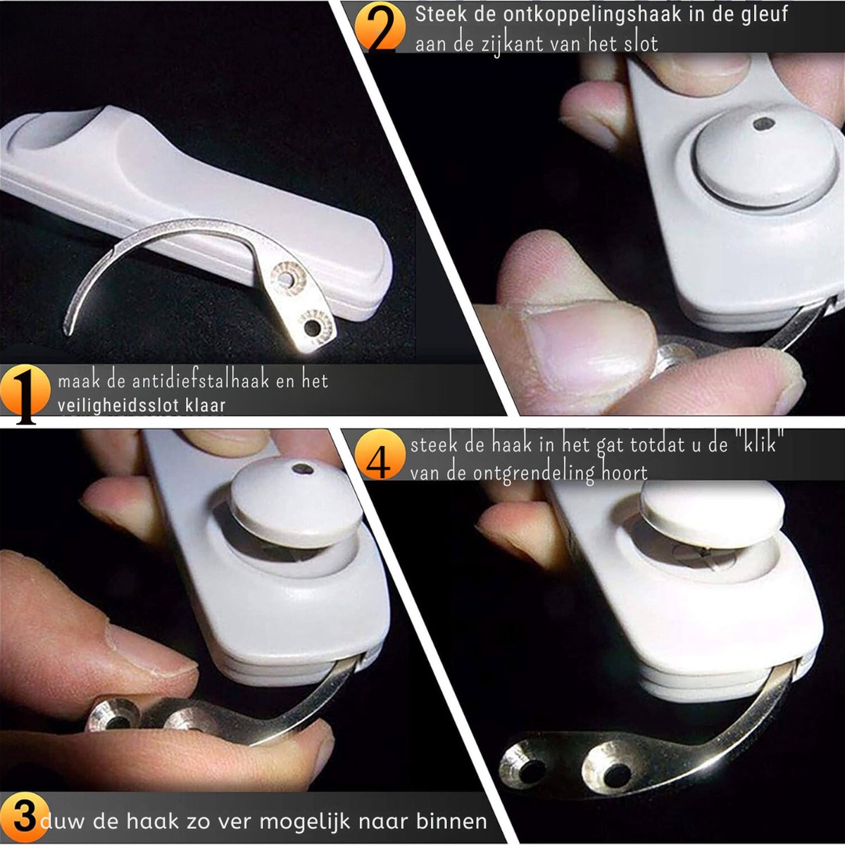 Multi-function supermarket tag remover, 3 pieces magnetic