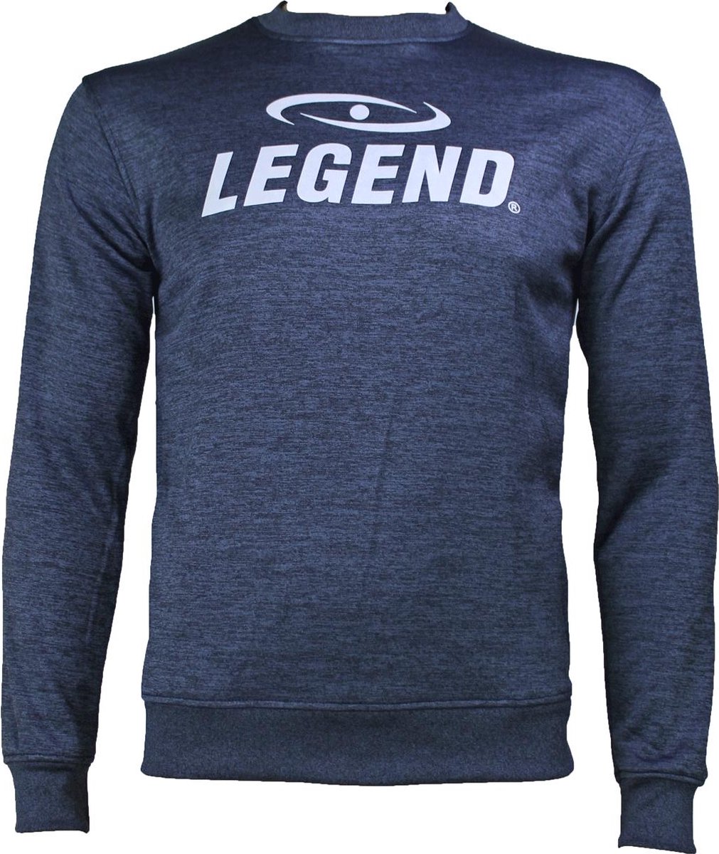 Trui/sweater dames/heren SlimFit Design Legend Navy Blauw S