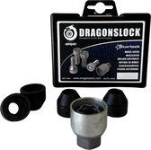 Antivol de jante - Antivol de roue adapté à la Tesla Model 3 - Couleur noir - Merk Dragonslock - Galvanisé - Revêtement Zwart