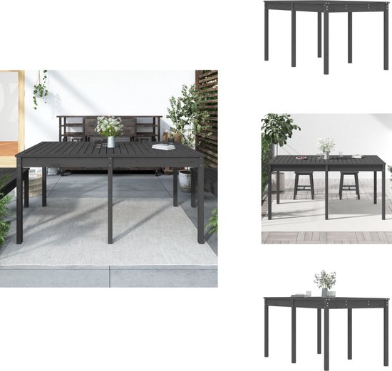 Tuinmeubelset, 7-delig, beige, tuintafel en stoelen, terrastafel en