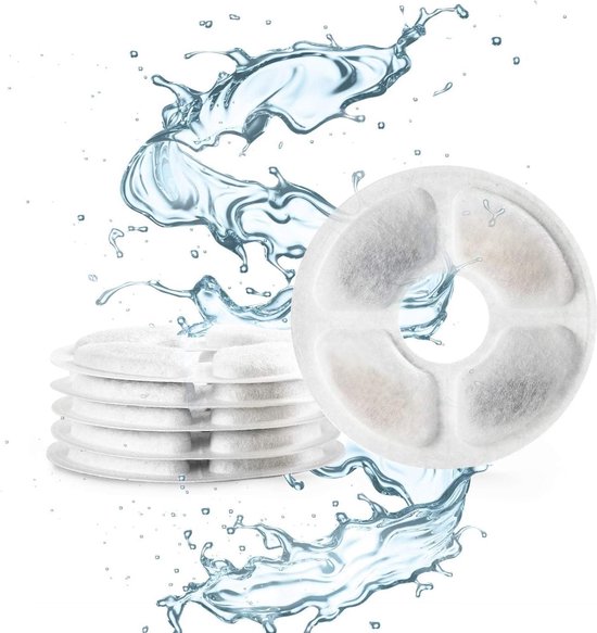 YPD-C004 Kattenfonteinfilter, reservefilter voor 4 liter, draadloos