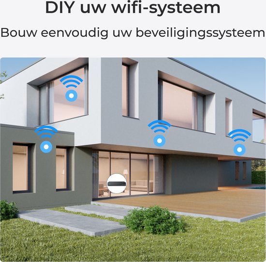 Reolink 4K Wi-Fi 6 camera voor buiten, 2,4/5 GHz dual-band wifi, nachtzicht in kleur, detectie van personen/voertuigen/dieren van Reolink — afbeelding 3