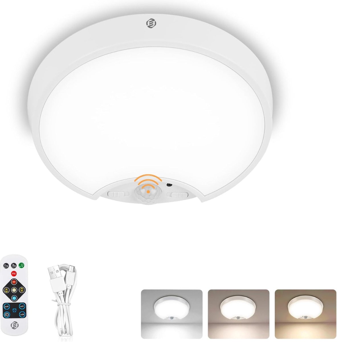 Equivera Plafonaire Lamp - Lamp - Plafond Lamp - Plafonnaire Lamp - Plafondlamp Wit