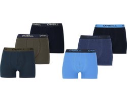O'Neill - Heren Boxershorts Katoen - 6-pack - Multicolor - maat L