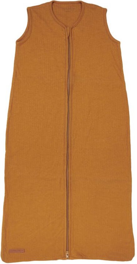 Little Dutch Slaapzak zomer hydrofiel - Maat 70 cm - Babyslaapzak Jongens & Meisjes - Ochre Spice, Okergeel - Pure