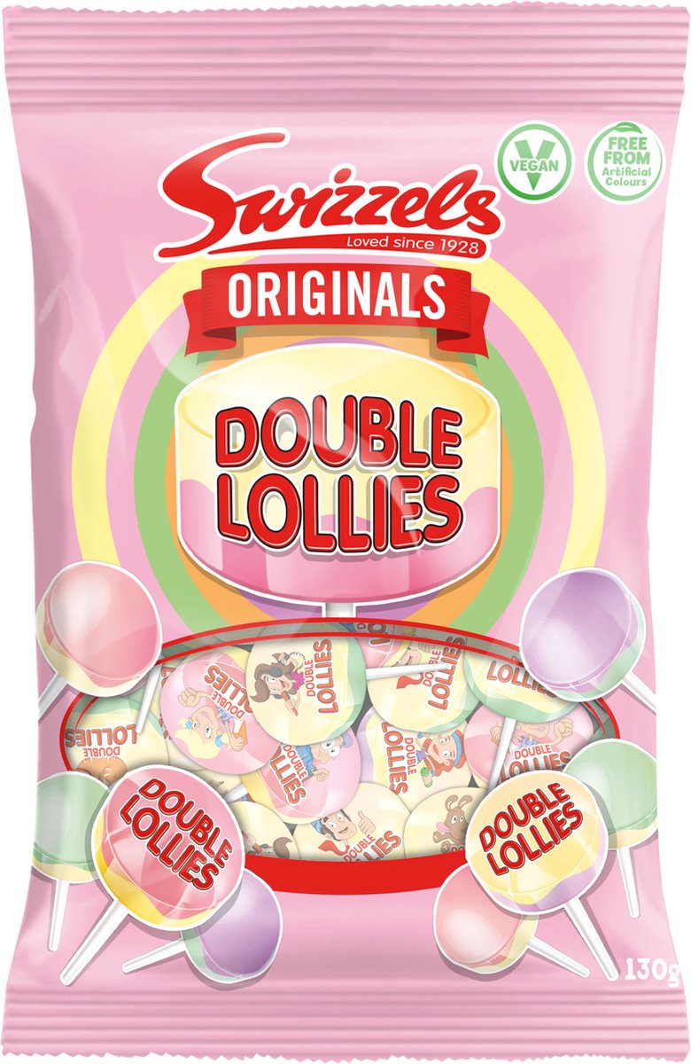Swizzels Originals Double Lollies (12 x 130g)