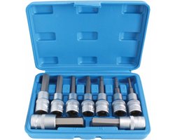 Inbusdoppen set - Inbus doppen - Metrische maten - 9 delig - SATRA