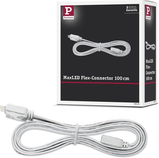 LITAELEK 20 Meter Verlengkabel Voor RGBW LED-strips – 5-polig, Geschikt Voor 10 En 12 Mm Brede 5050 Strips, 22 AWG Koperdraad Met PVC-isolatie