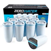ZeroWater - Waterfilters - 8 pack - 5-traps filtersysteem