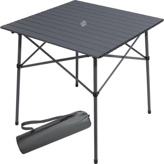 Brixy Inklapbare Tafel - Vouwtafel - 180 x 70 x 74 cm - Campingtafel - Tuintafel - Draagbaar - Zwart Brixy Inklapbare Tafel - Vouwtafel - 180 x 70 x 74 cm - Campingtafel - Tuintafel - Draagbaar - Zwart