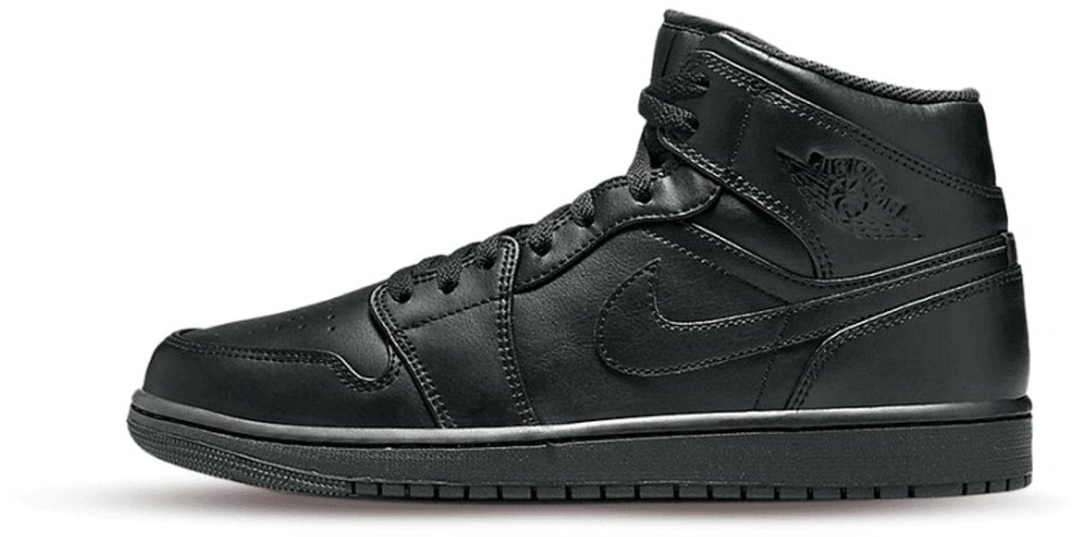 Jordan 1 Mid Sneakers – Doos zonder deksel Zwart