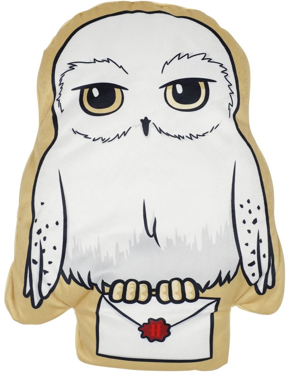 Harry Potter hedwig kussens meerkleurig polyester - afbeelding