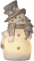 Sneeuwpop "Buddy" verlicht - 25cm