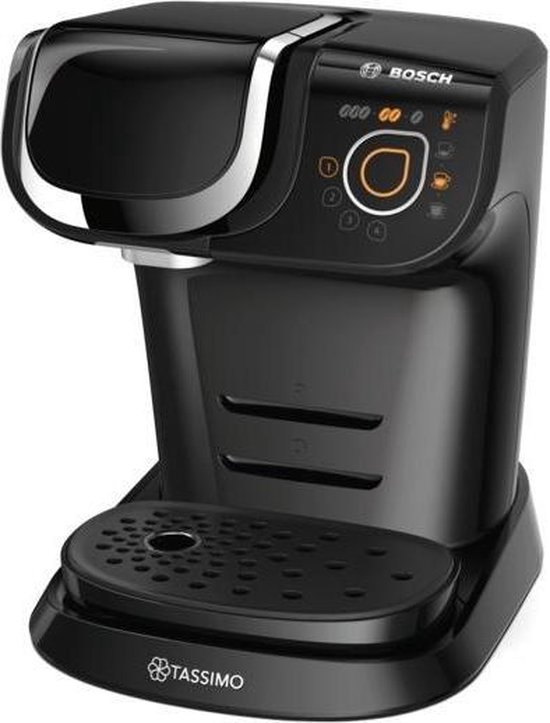 Word gek overhead koud Bosch TAS6002 Vrijstaand Volledig automatisch Koffiepadmachine 1.3l  Zwart... | bol.com