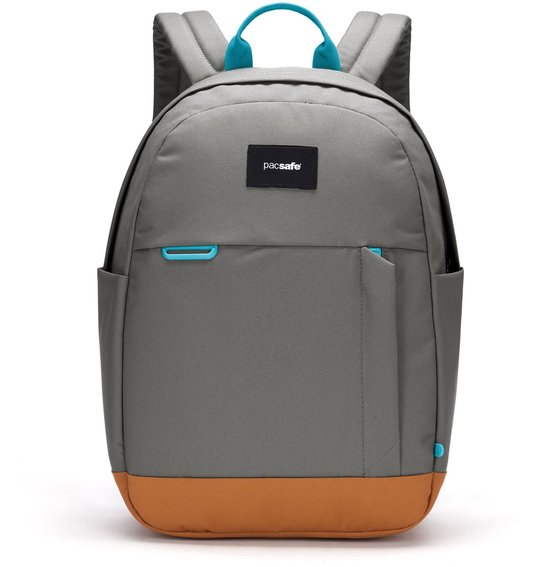 Pacsafe GO Rugzak - 15L - Laptop 13 inch - RFID - Gerecycled - Anti-diefstal - Grijs