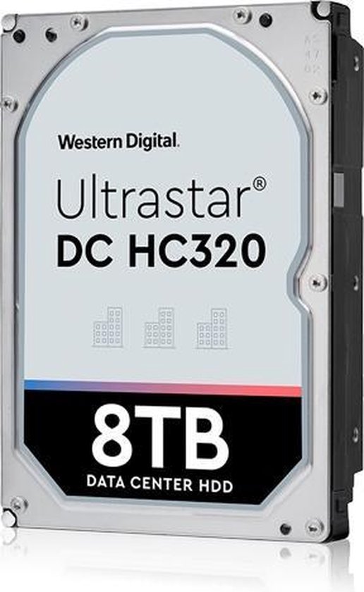 WD 8TB SAS 12G 7200 HDD HUS728T8TAL5204 7200 van Merkloos — afbeelding 4