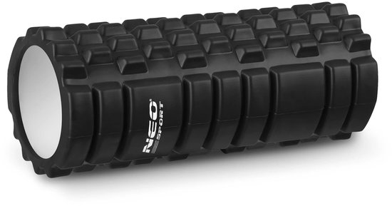 Foam roller voor oefeningen 33x14 cm NS-954 zwart — afbeelding 3