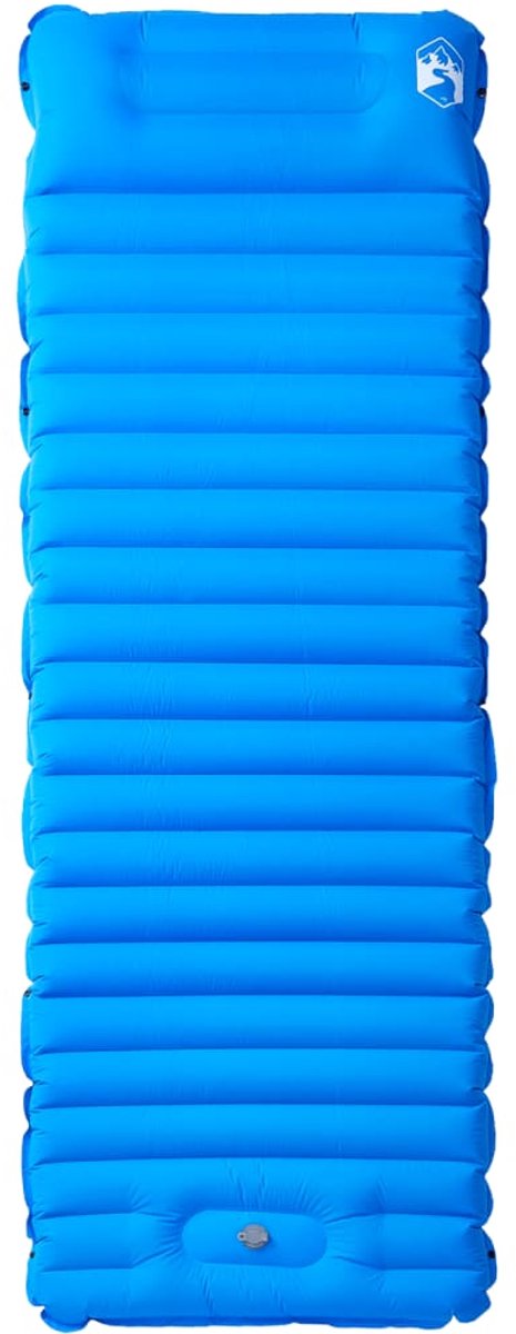 Kampeermatras met kussen zelfopblazend 1-persoons blauw van Quechua — afbeelding 5