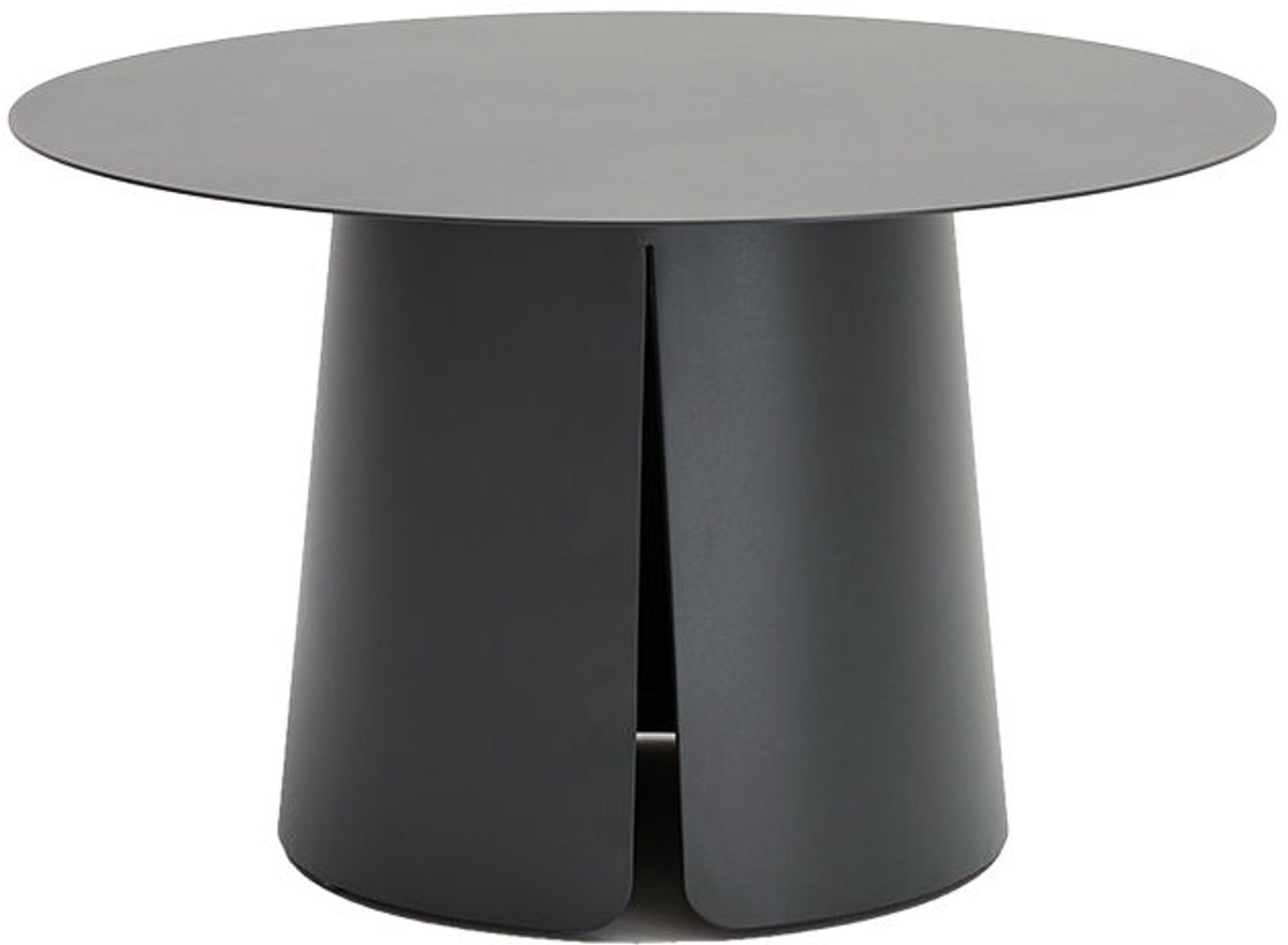 Oosterik home - Rockerville lounge tafel midnight grey dia. 70 cm