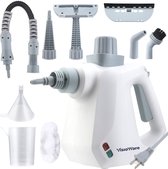 Bol.com Visioware® SteamPro – 13-in-1 Stoomreiniger & Handstoomreiniger – 1000W Stoomapparaat voor Vloer Bank Tapijt Badkamer & ... aanbieding