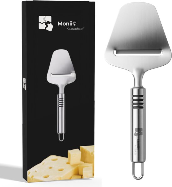 Monii® - Kaasschaaf - Jonge & Oude Kaas - RVS - Vaatwasserbestendig - Keukengerij - Keuken accessoires