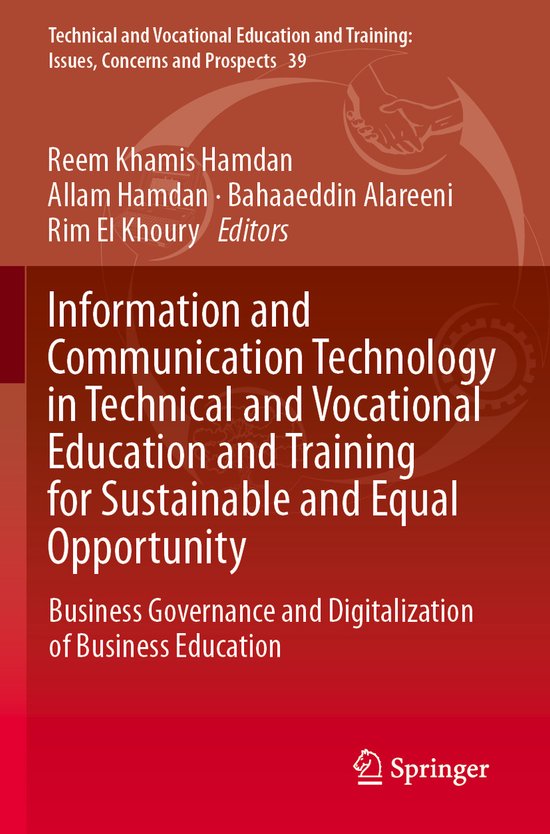 Technical and Vocational Education and Training: Issues, Con ... - cover